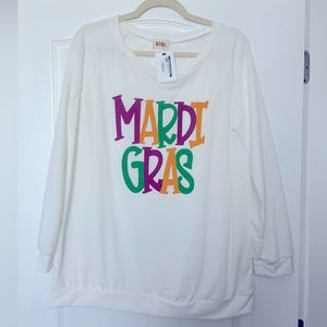 Mardi Gras Long Sleeve Tee